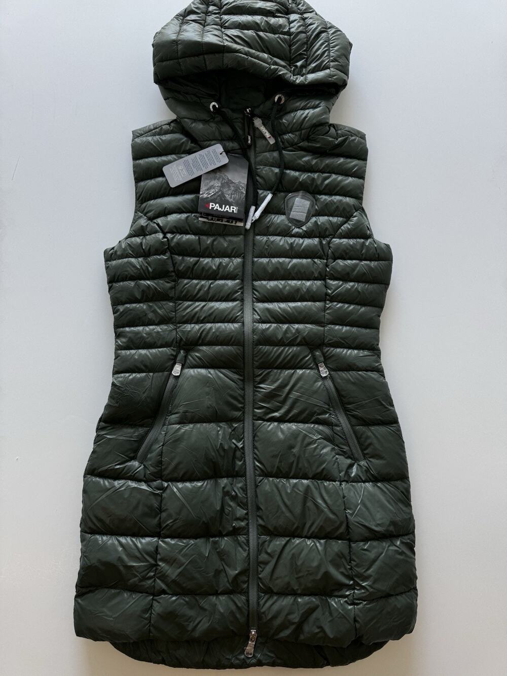 Pajar Canada Leído Puffer Vest Women’s XS Olive Green
